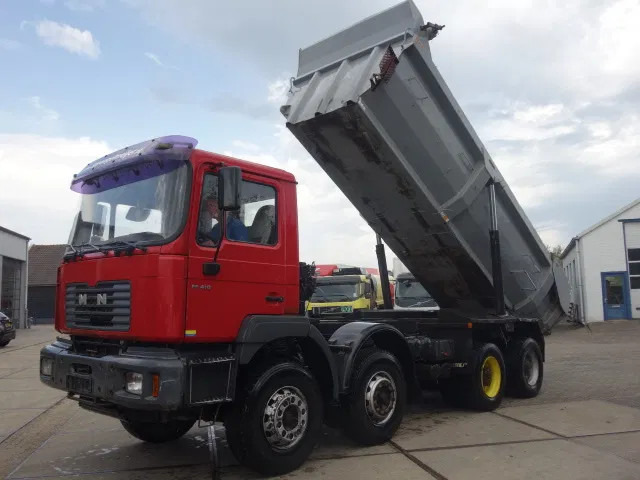 MAN FE 410 8x4 kipper,manual feulpomp,steel kipper - Istovarivač: slika 1 MAN FE 410 8x4 kipper,manual feulpomp,steel kipper - Istovarivač: slika 1
