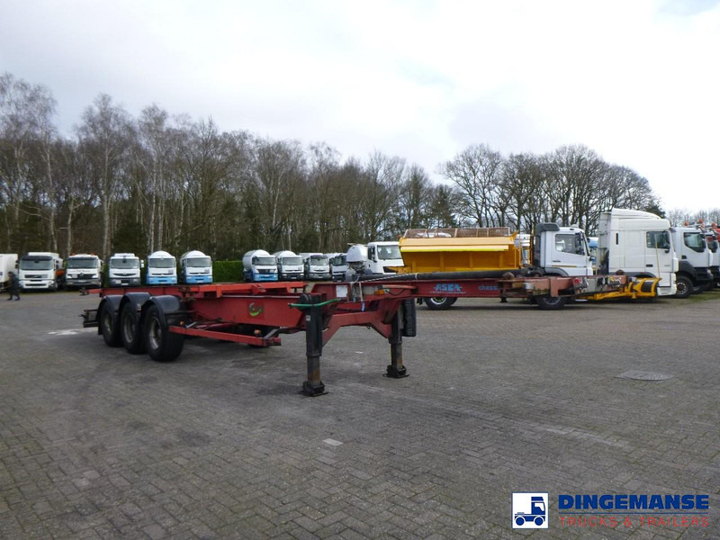 ASCA 3-axle container trailer - Poluprikolica za prevoz kontejnera/ Poluprikolica sa promenjivim sandukom: slika 2 ASCA 3-axle container trailer - Poluprikolica za prevoz kontejnera/ Poluprikolica sa promenjivim sandukom: slika 2