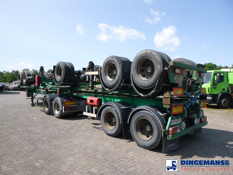 ASCA Stack 4 x container trailer + dolly 20-30-40-45 ft - Poluprikolica za prevoz kontejnera/ Poluprikolica sa promenjivim sandukom: slika 3 ASCA Stack 4 x container trailer + dolly 20-30-40-45 ft - Poluprikolica za prevoz kontejnera/ Poluprikolica sa promenjivim sandukom: slika 3