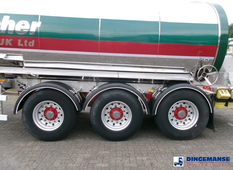 Clayton Chemical tank inox 18 m3 / 1 comp - Poluprikolica cisterna: slika 5 Clayton Chemical tank inox 18 m3 / 1 comp - Poluprikolica cisterna: slika 5