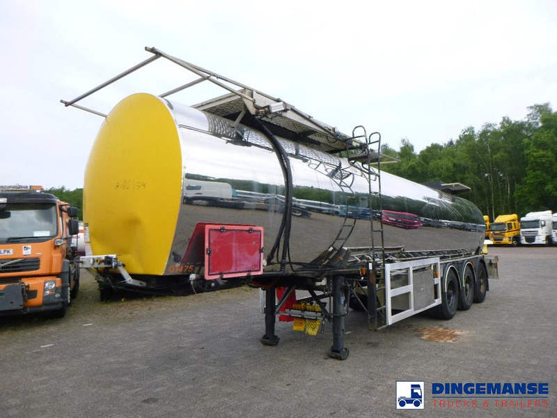 Crane Fruehauf Bitumen tank inox 28 m3 / 1 comp - Poluprikolica cisterna: slika 1 Crane Fruehauf Bitumen tank inox 28 m3 / 1 comp - Poluprikolica cisterna: slika 1