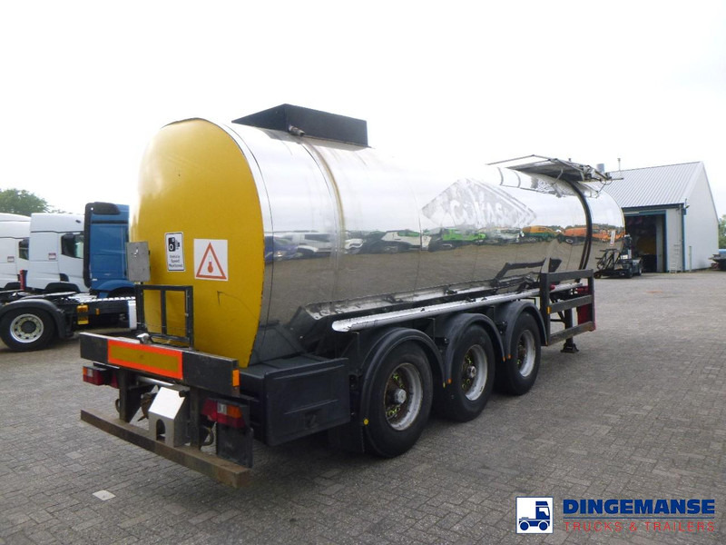 Crane Fruehauf Bitumen tank inox 28 m3 / 1 comp - Poluprikolica cisterna: slika 4 Crane Fruehauf Bitumen tank inox 28 m3 / 1 comp - Poluprikolica cisterna: slika 4
