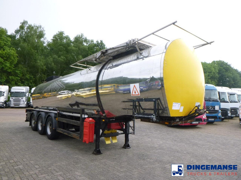 Crane Fruehauf Bitumen tank inox 28 m3 / 1 comp - Poluprikolica cisterna: slika 2 Crane Fruehauf Bitumen tank inox 28 m3 / 1 comp - Poluprikolica cisterna: slika 2