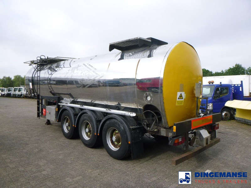 Crane Fruehauf Bitumen tank inox 28 m3 / 1 comp - Poluprikolica cisterna: slika 3 Crane Fruehauf Bitumen tank inox 28 m3 / 1 comp - Poluprikolica cisterna: slika 3