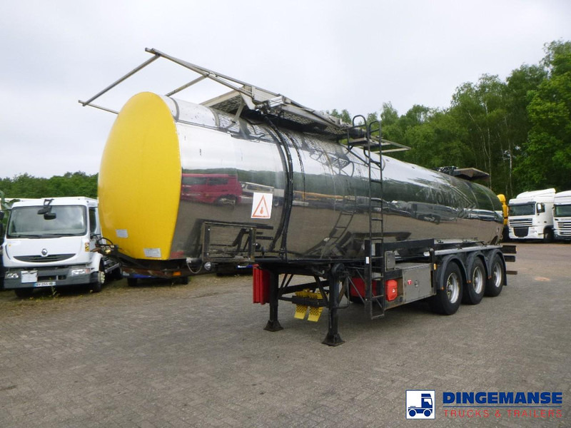 Crane Fruehauf Bitumen tank inox 28 m3 / 1 comp - Poluprikolica cisterna: slika 1 Crane Fruehauf Bitumen tank inox 28 m3 / 1 comp - Poluprikolica cisterna: slika 1