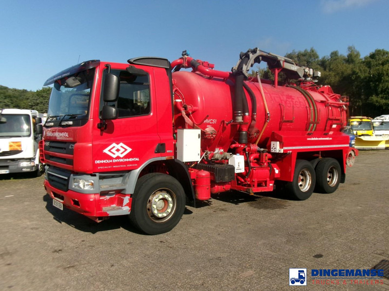 DAF CF 75.310 6x4 RHD Whale vacuum tank 11.8 m3 / 2 comp - Vakuumska cisterna: slika 1 DAF CF 75.310 6x4 RHD Whale vacuum tank 11.8 m3 / 2 comp - Vakuumska cisterna: slika 1