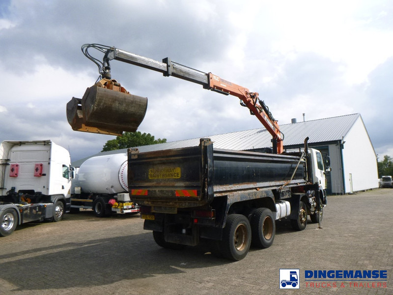 DAF CF 85.360 8X4 RHD tipper + Terex 118.2 VGL-A15 - Kamion sa dizalicom: slika 4 DAF CF 85.360 8X4 RHD tipper + Terex 118.2 VGL-A15 - Kamion sa dizalicom: slika 4