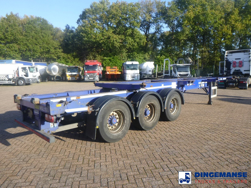Dennison 3-axle container trailer 20-30-40-45 ft - Poluprikolica za prevoz kontejnera/ Poluprikolica sa promenjivim sandukom: slika 4 Dennison 3-axle container trailer 20-30-40-45 ft - Poluprikolica za prevoz kontejnera/ Poluprikolica sa promenjivim sandukom: slika 4