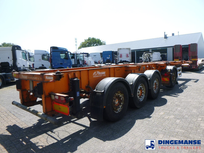 Dennison 4-axle container combi trailer (3 + 1 axles) 20-30-40-45 ft - Poluprikolica za prevoz kontejnera/ Poluprikolica sa promenjivim sandukom: slika 4 Dennison 4-axle container combi trailer (3 + 1 axles) 20-30-40-45 ft - Poluprikolica za prevoz kontejnera/ Poluprikolica sa promenjivim sandukom: slika 4