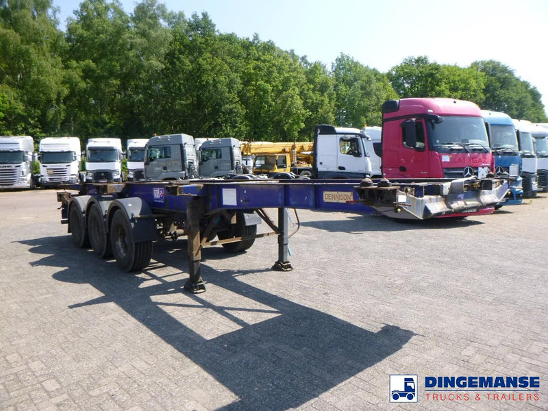 Dennison Container trailer 20-30-40-45 ft - Poluprikolica za prevoz kontejnera/ Poluprikolica sa promenjivim sandukom: slika 2 Dennison Container trailer 20-30-40-45 ft - Poluprikolica za prevoz kontejnera/ Poluprikolica sa promenjivim sandukom: slika 2
