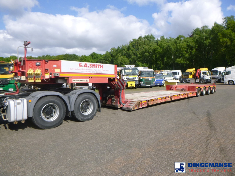 Faymonville 4-axle lowbed trailer STBZ-4VA - Niska poluprikolica za prevoz: slika 1 Faymonville 4-axle lowbed trailer STBZ-4VA - Niska poluprikolica za prevoz: slika 1