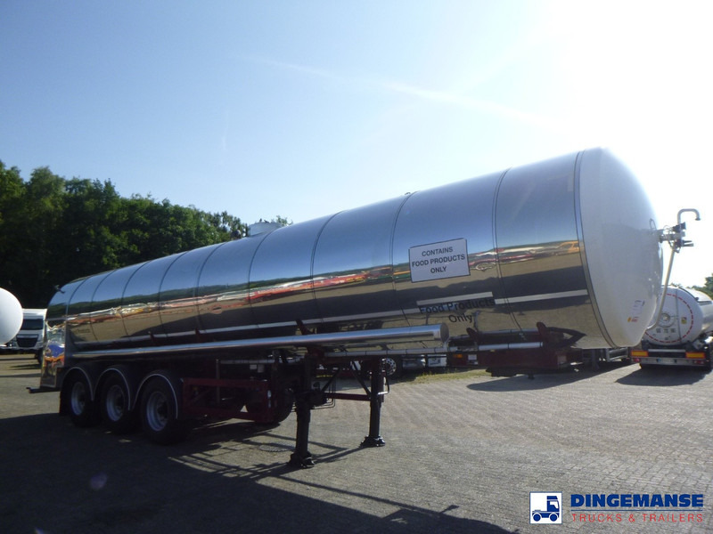 Feldbinder Food tank inox 30 m3 / 1 comp - Poluprikolica cisterna: slika 2 Feldbinder Food tank inox 30 m3 / 1 comp - Poluprikolica cisterna: slika 2
