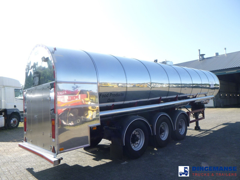 Feldbinder Food tank inox 30 m3 / 1 comp - Poluprikolica cisterna: slika 4 Feldbinder Food tank inox 30 m3 / 1 comp - Poluprikolica cisterna: slika 4