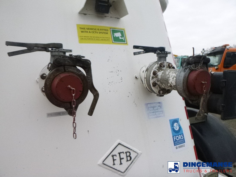 Poluprikolica cisterna Feldbinder Powder tank alu 36 m3 / 1 comp: slika 11