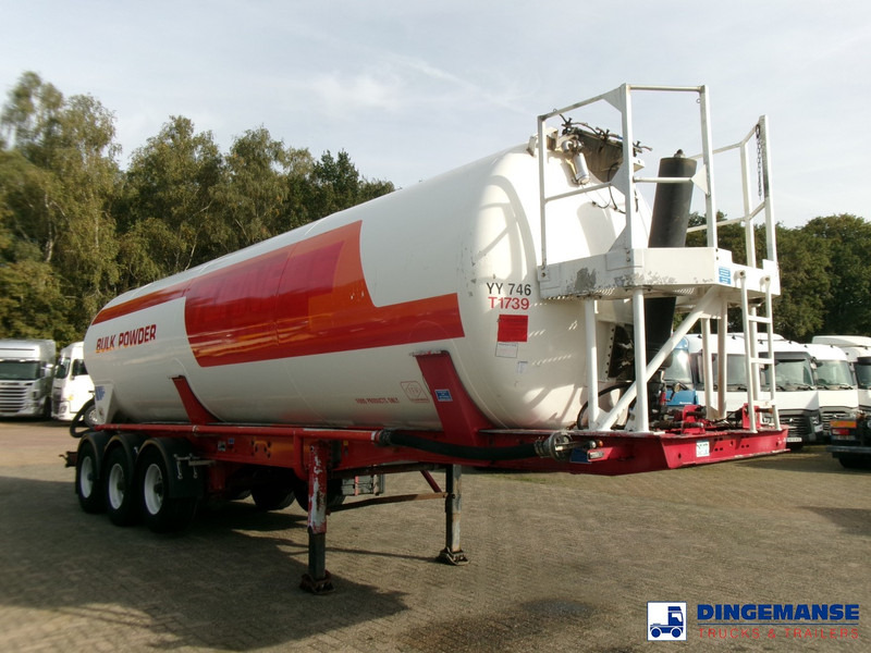 Feldbinder Powder tank alu 41 m3 (tipping) - Poluprikolica cisterna: slika 2 Feldbinder Powder tank alu 41 m3 (tipping) - Poluprikolica cisterna: slika 2