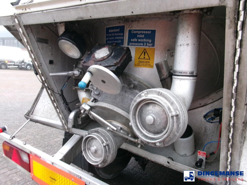 Poluprikolica cisterna Feldbinder Powder tank alu 41 m3 (tipping): slika 13