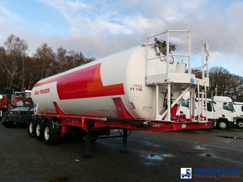 Feldbinder Powder tank alu 41 m3 (tipping) - Poluprikolica cisterna: slika 2 Feldbinder Powder tank alu 41 m3 (tipping) - Poluprikolica cisterna: slika 2