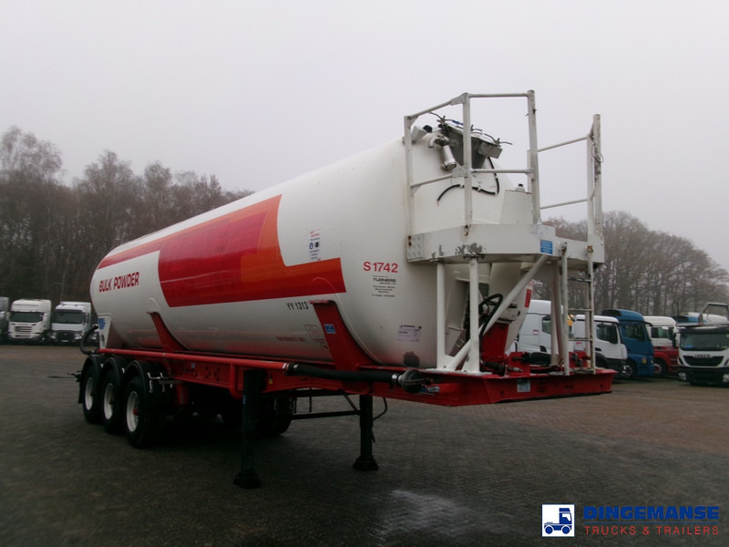 Feldbinder Powder tank alu 41 m3 (tipping) - Poluprikolica cisterna: slika 2 Feldbinder Powder tank alu 41 m3 (tipping) - Poluprikolica cisterna: slika 2
