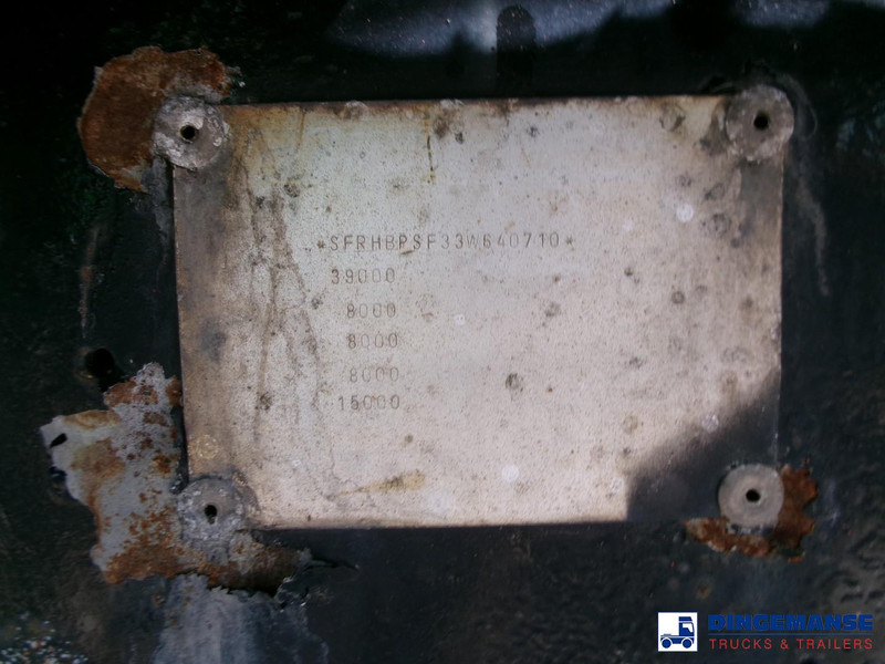 Fruehauf 3-axle platform trailer + Atlas 3008 crane - Plato poluprikolica: slika 3 Fruehauf 3-axle platform trailer + Atlas 3008 crane - Plato poluprikolica: slika 3