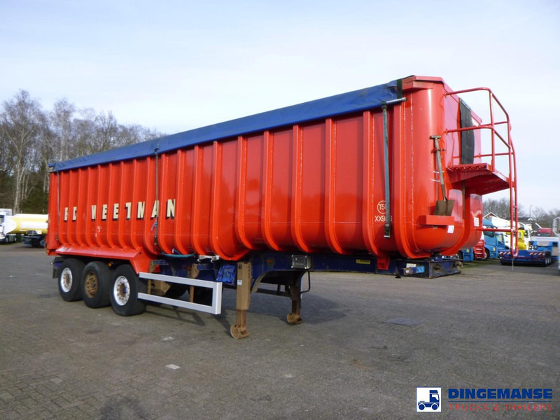 Fruehauf Tipper trailer alu 52 m3 + tarpaulin - Poluprikolica istovarivača: slika 2 Fruehauf Tipper trailer alu 52 m3 + tarpaulin - Poluprikolica istovarivača: slika 2