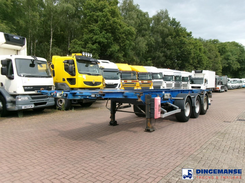 GENERAL TRAILERS 3-axle container trailer 20-25-30 ft - Poluprikolica za prevoz kontejnera/ Poluprikolica sa promenjivim sandukom: slika 1 GENERAL TRAILERS 3-axle container trailer 20-25-30 ft - Poluprikolica za prevoz kontejnera/ Poluprikolica sa promenjivim sandukom: slika 1
