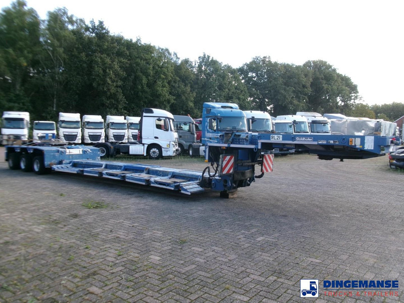 Goldhofer 3-axle lowbed trailer STZ-V 3-33/80A 56 t / ext. 13.6 m - Niska poluprikolica za prevoz: slika 2 Goldhofer 3-axle lowbed trailer STZ-V 3-33/80A 56 t / ext. 13.6 m - Niska poluprikolica za prevoz: slika 2
