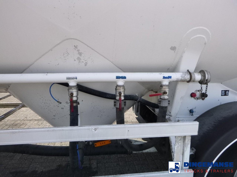 Heil / ZVVZ Powder tank alu 40 m3 / 1 comp - Poluprikolica cisterna: slika 5 Heil / ZVVZ Powder tank alu 40 m3 / 1 comp - Poluprikolica cisterna: slika 5