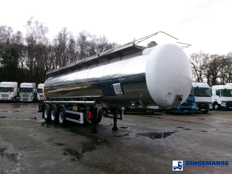 Indox Chemical tank inox L4BH 33.5 m3 / 1 comp - Poluprikolica cisterna: slika 2 Indox Chemical tank inox L4BH 33.5 m3 / 1 comp - Poluprikolica cisterna: slika 2