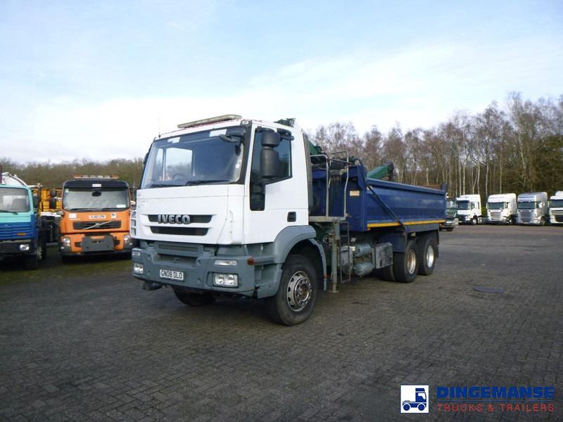Iveco AD260T33 6X4 RHD tipper + HMF crane - Kamion sa dizalicom: slika 5 Iveco AD260T33 6X4 RHD tipper + HMF crane - Kamion sa dizalicom: slika 5