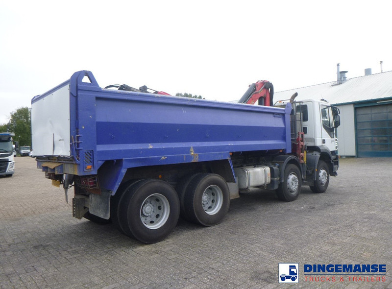 Kamion sa dizalicom Iveco AD340T36 8x4 RHD tipper + Palfinger E120 plus + grapple: slika 11