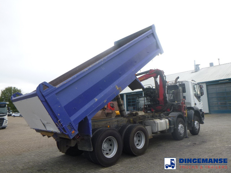 Kamion sa dizalicom Iveco AD340T36 8x4 RHD tipper + Palfinger E120 plus + grapple: slika 8