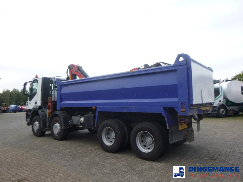 Kamion sa dizalicom Iveco AD340T36 8x4 RHD tipper + Palfinger E120 plus + grapple: slika 12