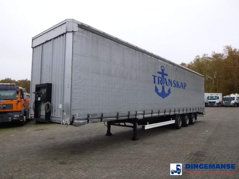 Kässbohrer Curtain side Mega trailer 98.5 m3 - Poluprikolica sa ceradom: slika 1 Kässbohrer Curtain side Mega trailer 98.5 m3 - Poluprikolica sa ceradom: slika 1