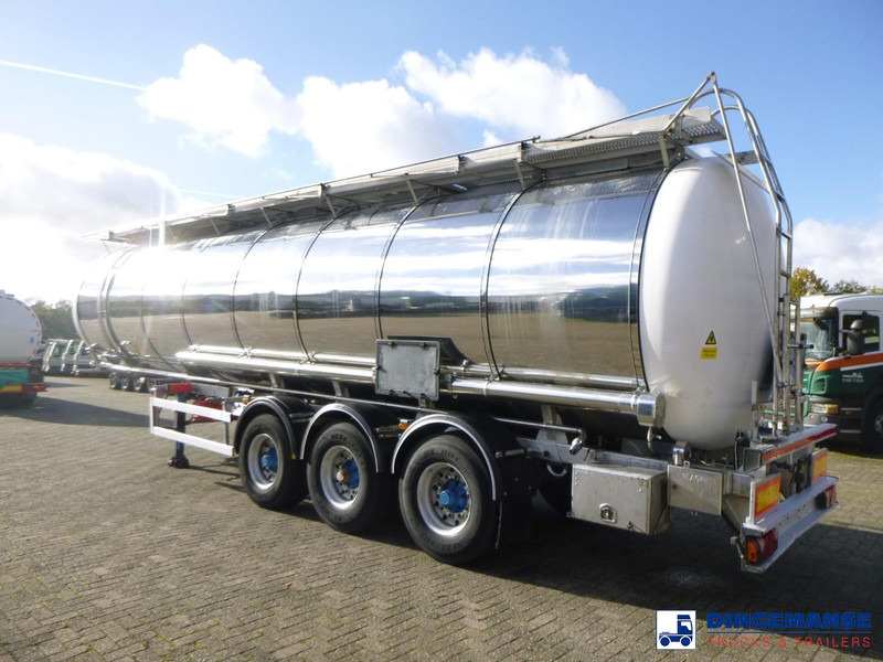 LAG Chemical tank inox 37.5 m3 / 1 comp - Poluprikolica cisterna: slika 3 LAG Chemical tank inox 37.5 m3 / 1 comp - Poluprikolica cisterna: slika 3
