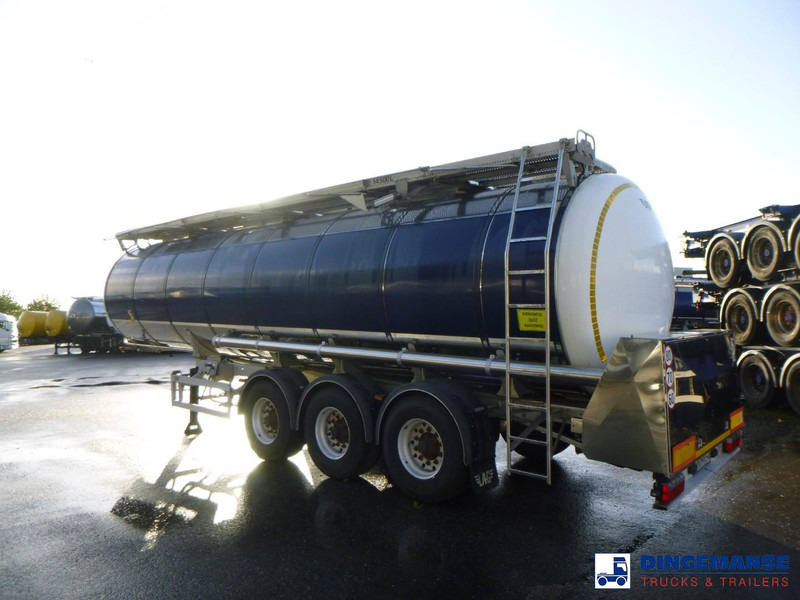 LAG Food tank inox 32 m3 / 3 comp + pump - Poluprikolica cisterna: slika 3 LAG Food tank inox 32 m3 / 3 comp + pump - Poluprikolica cisterna: slika 3