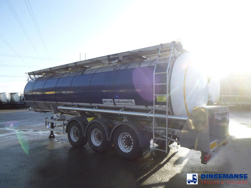 LAG Food tank inox 32 m3 / 3 comp + pump - Poluprikolica cisterna: slika 3 LAG Food tank inox 32 m3 / 3 comp + pump - Poluprikolica cisterna: slika 3