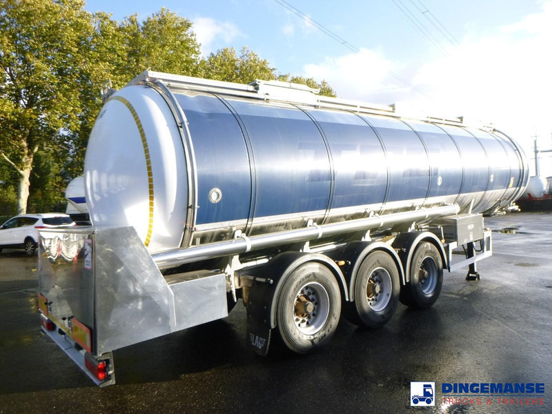 LAG Food tank inox 32 m3 / 3 comp + pump - Poluprikolica cisterna: slika 4 LAG Food tank inox 32 m3 / 3 comp + pump - Poluprikolica cisterna: slika 4