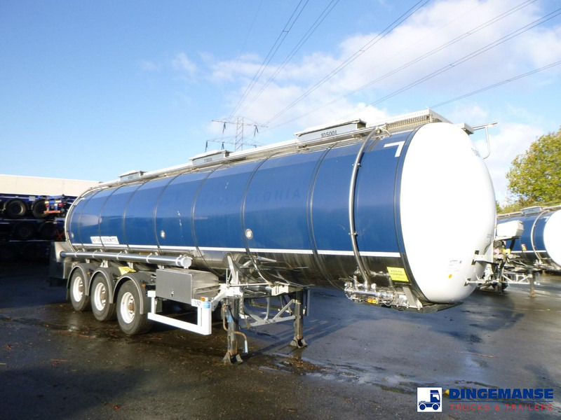 LAG Food tank inox 32 m3 / 3 comp + pump - Poluprikolica cisterna: slika 2 LAG Food tank inox 32 m3 / 3 comp + pump - Poluprikolica cisterna: slika 2