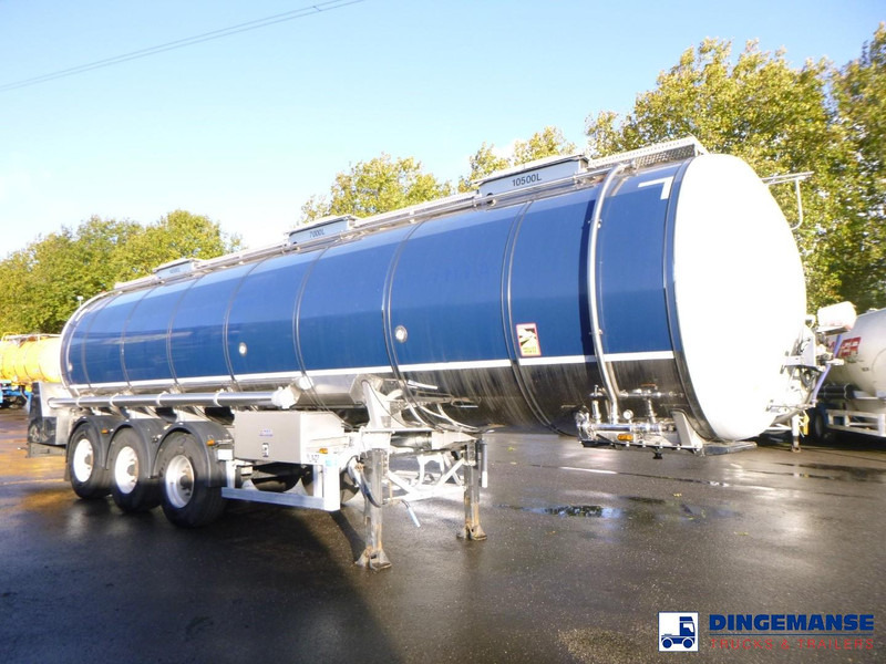 LAG Food tank inox 32 m3 / 3 comp + pump - Poluprikolica cisterna: slika 2 LAG Food tank inox 32 m3 / 3 comp + pump - Poluprikolica cisterna: slika 2