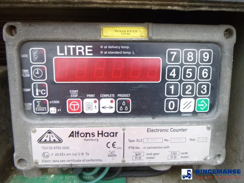 Kamion cisterna MAN TGS 26.320 6X2 RHD fuel tank 20 m3 / 4 comp: slika 15
