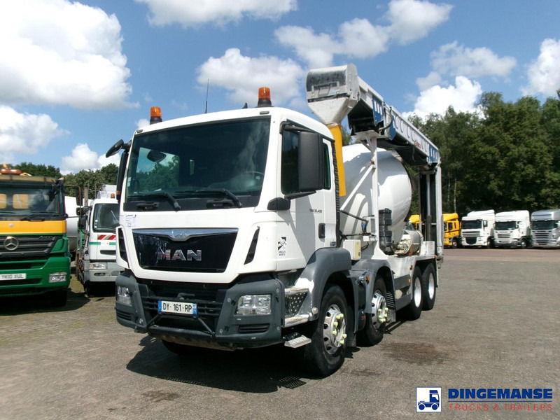 MAN TGS 32.360 8X4 Euro 6 Imer belt mixer 9 m3 - Mikser za beton: slika 1 MAN TGS 32.360 8X4 Euro 6 Imer belt mixer 9 m3 - Mikser za beton: slika 1