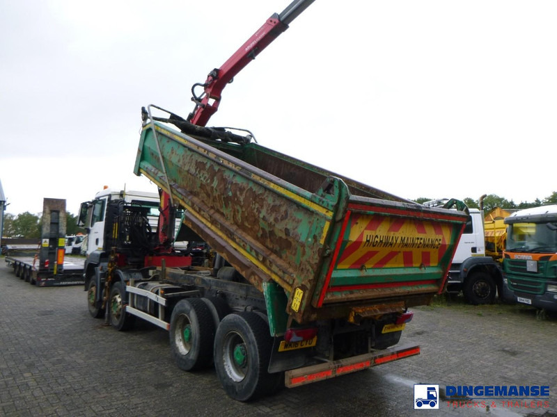 MAN TGS 35.400 8X4 RHD tipper + Palfinger Epsilon M125L - Kamion sa dizalicom: slika 3 MAN TGS 35.400 8X4 RHD tipper + Palfinger Epsilon M125L - Kamion sa dizalicom: slika 3