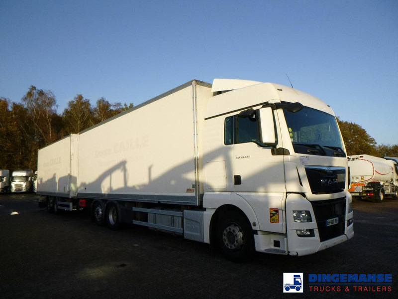 MAN TGX 26.440 6X2 high volume + Fruehauf closed box trailer - Kamion sa zatvorenim sandukom: slika 2 MAN TGX 26.440 6X2 high volume + Fruehauf closed box trailer - Kamion sa zatvorenim sandukom: slika 2