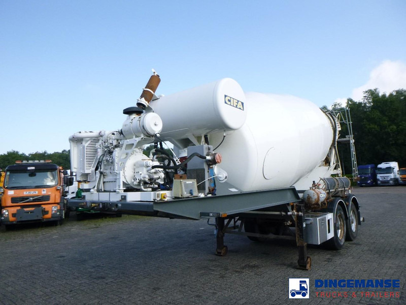 MOL Cifa mixer trailer 12 m3 - Poluprikolica mikser: slika 1 MOL Cifa mixer trailer 12 m3 - Poluprikolica mikser: slika 1