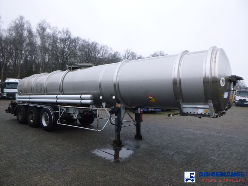Magyar Food tank inox 21.9 m3 / 1 comp + pump - Poluprikolica cisterna: slika 2 Magyar Food tank inox 21.9 m3 / 1 comp + pump - Poluprikolica cisterna: slika 2