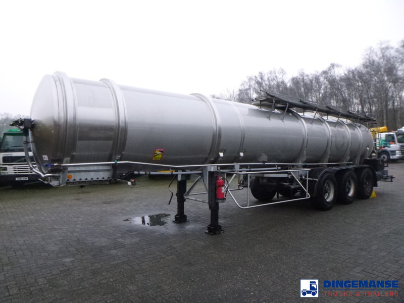 Magyar Food tank inox 21.9 m3 / 1 comp + pump - Poluprikolica cisterna: slika 1 Magyar Food tank inox 21.9 m3 / 1 comp + pump - Poluprikolica cisterna: slika 1