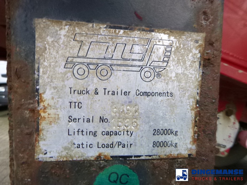 Poluprikolica istovarivača Meierling Tipper trailer alu 21 m3 + tarpaulin: slika 8