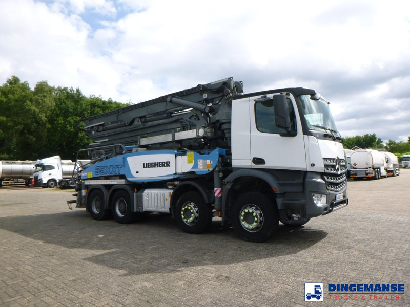 Mercedes-Benz Arocs 8x4 Liebherr 35 XXT concrete pump 35 m - Auto pumpa za beton: slika 2 Mercedes-Benz Arocs 8x4 Liebherr 35 XXT concrete pump 35 m - Auto pumpa za beton: slika 2