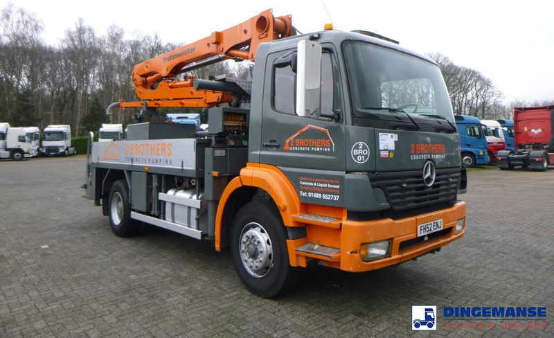 Mercedes-Benz Atego 1823 4x2 Putzmeister concrete pump 16 m - Stacionarna pumpa za beton: slika 2 Mercedes-Benz Atego 1823 4x2 Putzmeister concrete pump 16 m - Stacionarna pumpa za beton: slika 2