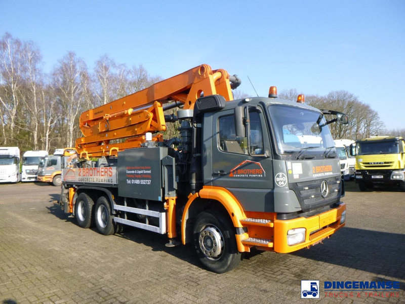 Mercedes-Benz Axor 2633 6x4 RHD Sermac SCL 130 concrete pump 32 m - Auto pumpa za beton: slika 2 Mercedes-Benz Axor 2633 6x4 RHD Sermac SCL 130 concrete pump 32 m - Auto pumpa za beton: slika 2